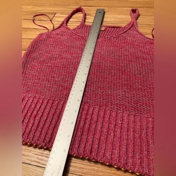 💗 EUC Pilcro Jenna pink knit tank - Picture 9 of 14